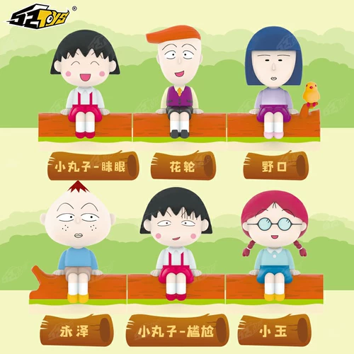 Подлинная вишня куклы Maruko Rowed Series Слепая коробка аниме периферийная фигура
