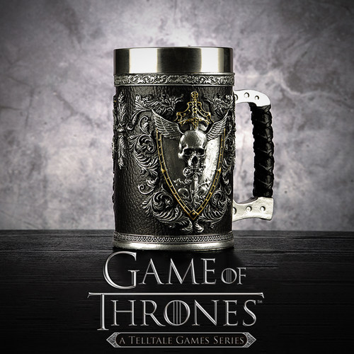 德国啤酒杯复古创意陶瓷浮雕