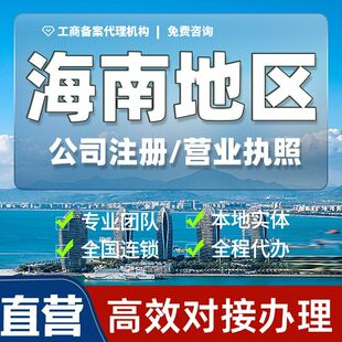 海南海口公司注册注销转让营业执照代办理电商个体户股权法人变更