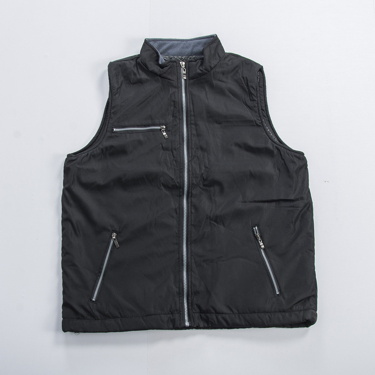 外贸男士加绒马夹 秋冬季宽松休闲立领防风户外运动工装坎肩马甲,男装,常规马甲,淘宝优惠券,粉丝福利购,淘宝优惠卷