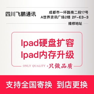 Ipad10/9扩容256G Ipad5/6/7/8硬盘适用于苹果平板维修内存升级