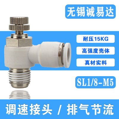 英制气动接头sl18-01可调