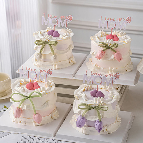 郁金香花苞丝带2025母亲节