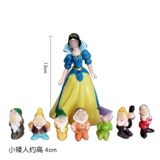 Принцесса торт декоративный орнамент русалка маленькая карлика маленькая девочка