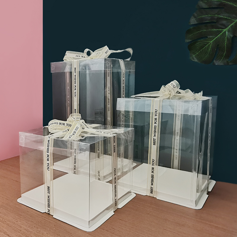 全透明6寸8寸10寸12寸烘焙包装盒