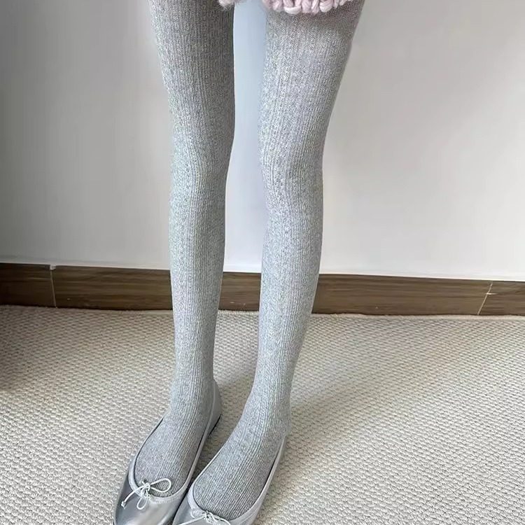 浅灰连裤袜！老钱风百搭显瘦绝了