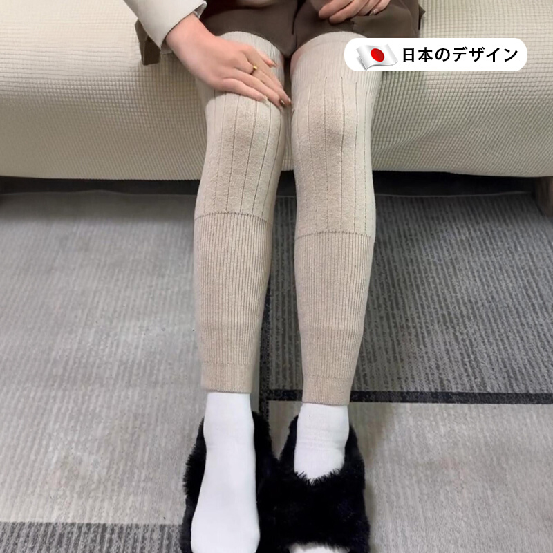 秋冬保暖不勒腿~护膝袜