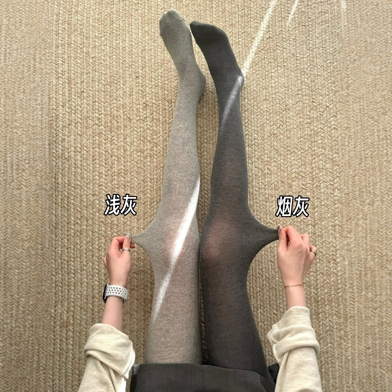 miu系微微透~.蚕丝连裤袜