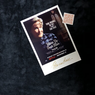 利刃出鞘 3 亡者归来 Glenn Close Autographed photo 亲签照