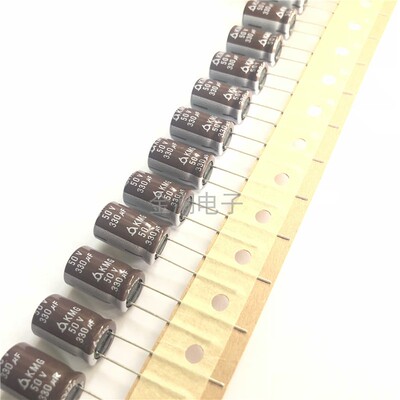 50V330UF 10X16 三莹 KMG系列 排带 samyoung 330UF 50V