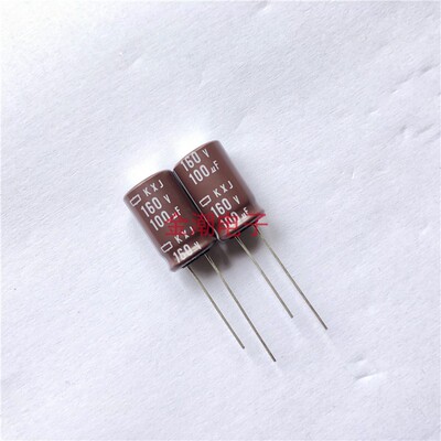 160V100UF 12.5X20 黑金刚 KXJ  EKXJ161ELL101MK20S 100UF 160V