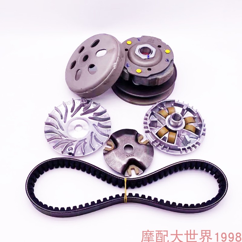 适配旭鹰125新巡鹰福颖125电喷传动离合器前驱动盘普利盘后皮带轮