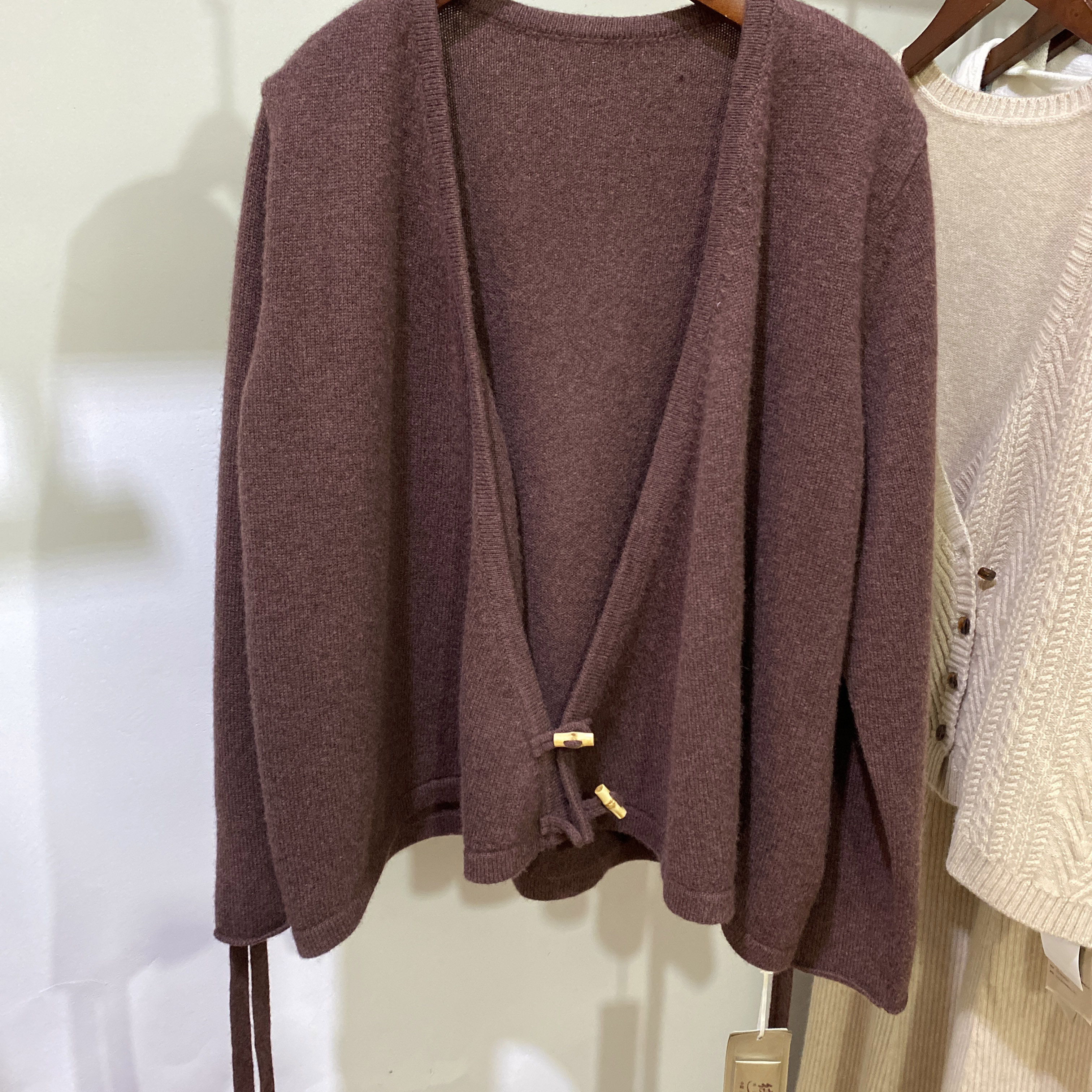 其乐绒绒纯山羊绒加厚宽松纯羊绒