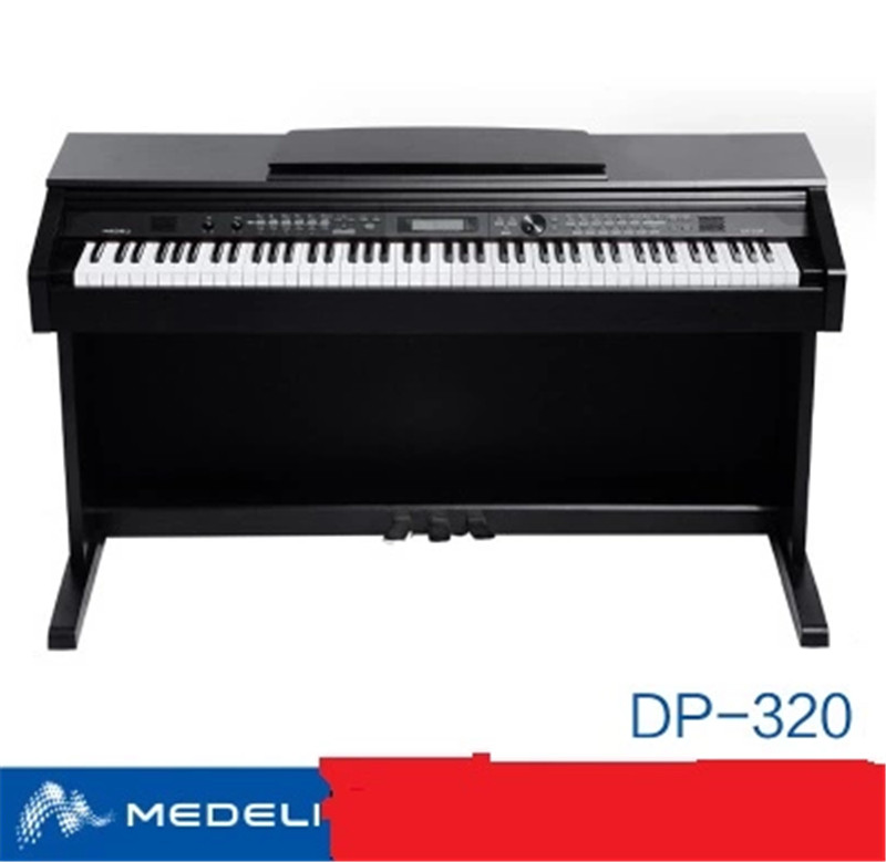 美得理DP320电子钢琴88键重锤专业成人智能电钢琴包邮送琴凳