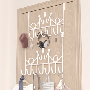 门后挂钩门上不伤门免打孔墙上挂衣架卧室衣帽钩墙壁寝室衣服挂架