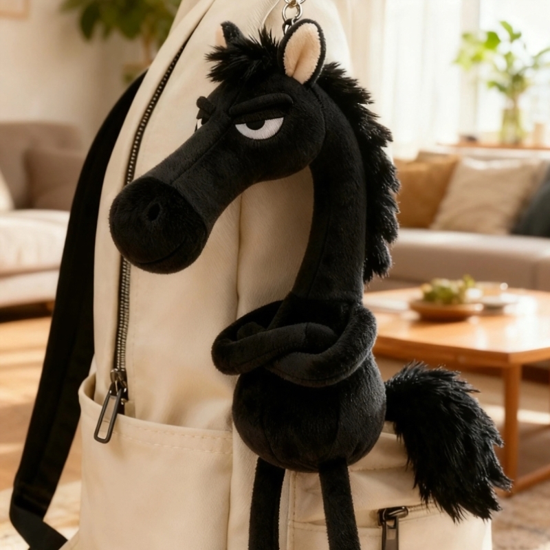 2026天选黑马小红书爆款毛绒玩偶公仔挂件马年吉祥送家人礼物