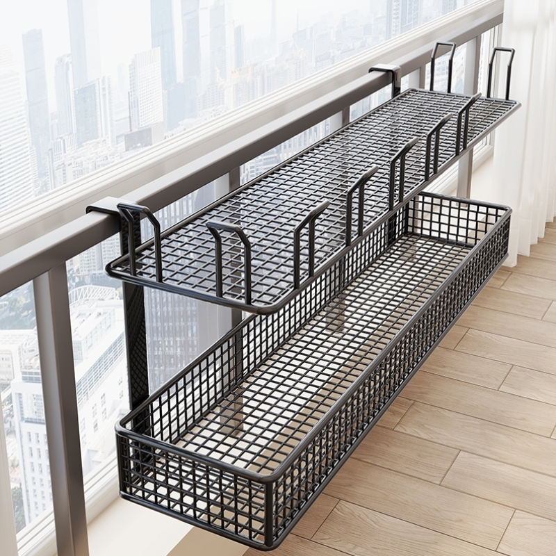 晒鞋子神器阳台晾鞋架窗外护栏衣架室外窗台凉衣服袜子防盗窗挂篮