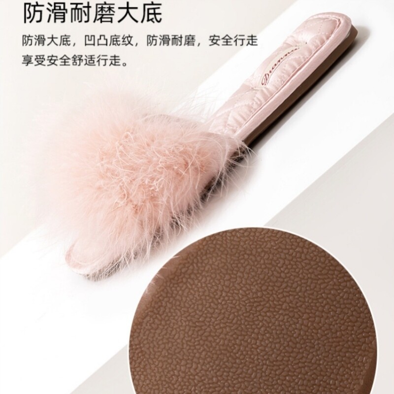 情侣四季款纯色蝴蝶结婚鞋喜庆红色婚礼陪嫁缎面平底家居拖鞋男女
