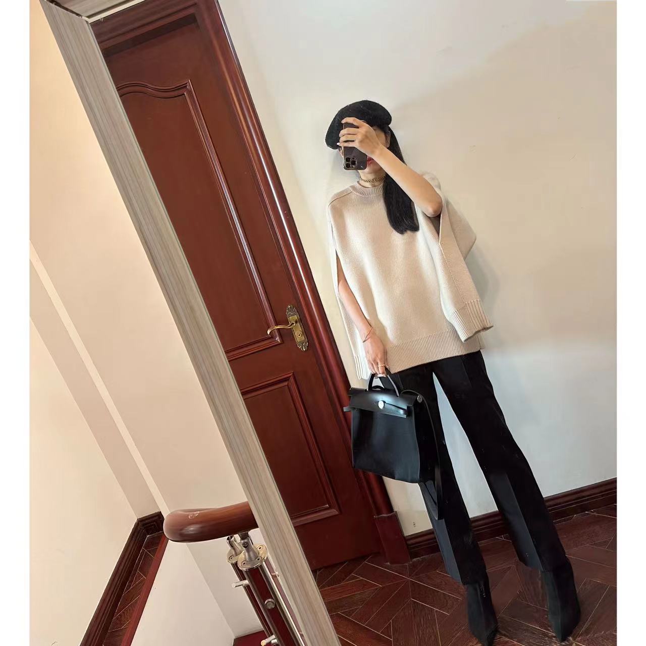 设计师线客供面料套头圆领