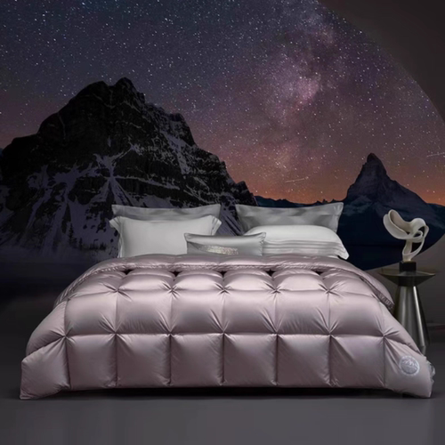 梦洁2025新款95%波兰进口白鹅绒被6A级羽绒保暖被芯 登峰3.0 8848