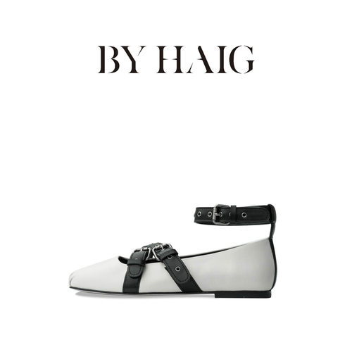 艺术家合作款小羊皮芭蕾舞鞋单鞋