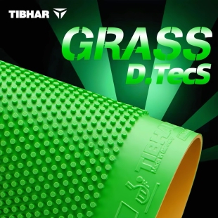 TIBHAR挺拔GRASS D.TECS草内能进攻型德国进口中颗粒长胶单胶皮