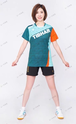 TIBHAR短袖乒乓球服男女比赛服