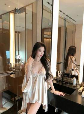 LAria气质顶美 冰丝睡衣女2026新款性感纯欲风夏季吊带睡裙家居服
