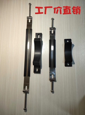定制4 6 8 10寸玻璃钢反渗透膜壳鞍座不锈钢固定橡胶底座