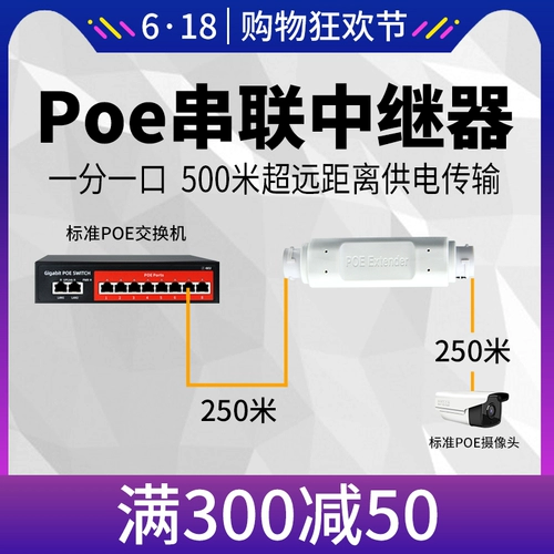 POE Series Recreigator подходит для мониторинга переключателя 48VPOE.