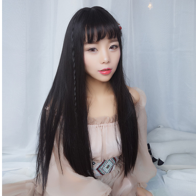 Perruque Long cheveux raides - Ref 2607805 Image 4