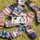 GEN 咔叽工装 复古长袜中筒袜子redwing民族袜手工毛线袜