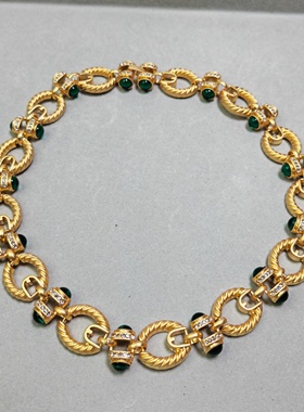 中古夸张小众饰品项链手链卡扣毛衣链