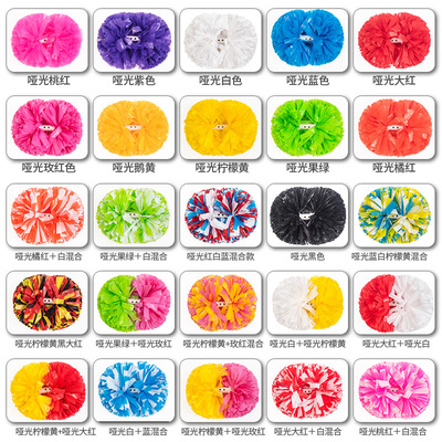 专业比赛啦啦队花球啦啦操花球啦啦队手拿花手摇花拉拉队手花球