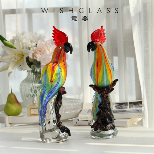 意器琉璃鹦鹉仙气飘飘