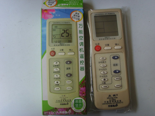 众新K-100A万能空调遥控器 适合：华高 志高空调KF-51GW