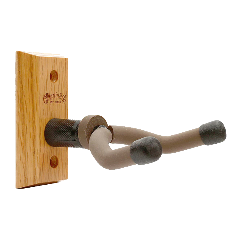 Martin马丁18A0124电木吉他壁挂 实木底座自动锁支架挂钩吊架琴架