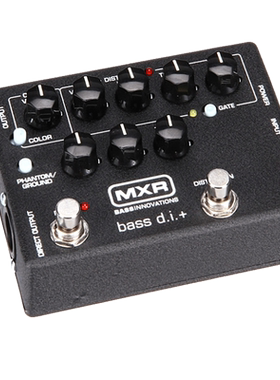 Dunlop 邓禄普 MXR M80 BASS DI盒电贝司贝斯失真均衡单块效果器
