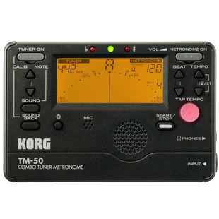 琦材KORG TM-60 TM60C电木民谣吉他贝斯尤克里古典调校音表节拍器