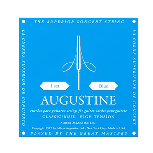 AUGUSTINE奥古斯丁古典吉他弦 帝王红弦高低音蓝弦 尼龙琴弦一套