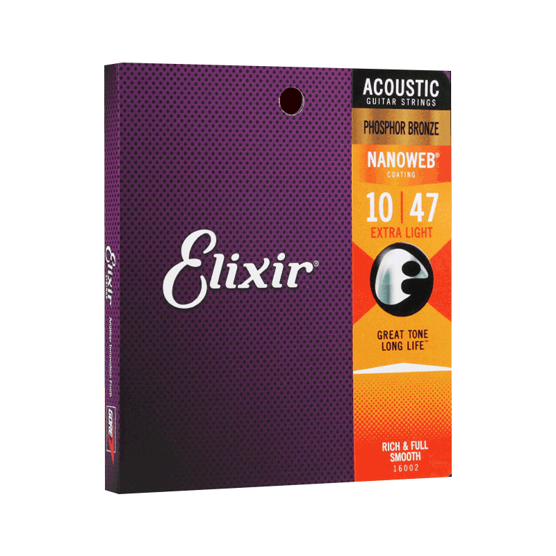 elixir伊利克斯黄铜民谣吉他弦