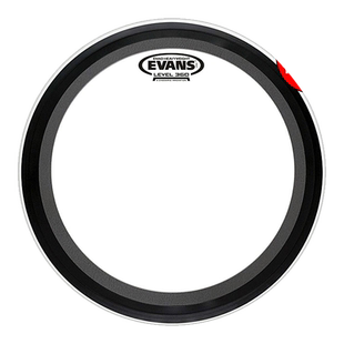 EVANS 架子鼓鼓皮单双层透明共鸣底鼓爵士鼓行进军鼓打击面皮低音