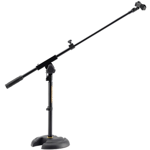 海克力斯HERCULES MS120B 快速调节半高话筒架伸缩斜杆麦克风支架