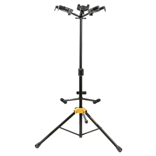 海克力斯GS432B PLUS三头多支吉他架 电木吉他贝斯立式展示琴支架