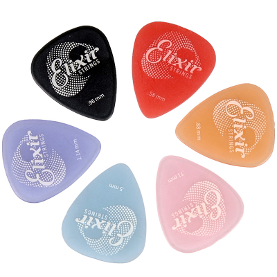 Elixir伊利克斯炫彩琉璃吉他拨片