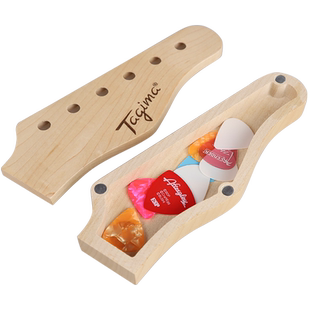 Tagima塔吉玛 电吉他琴头拨片收纳盒 创意周边摆件乐器配件盒子