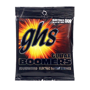 美产GHS GBXL 电吉他弦09-42 010镀镍钢琴弦 BOOMERS 7弦吉它弦线