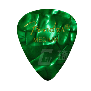 原装 芬达 fender 赛璐珞拨片 翠绿 吉他拨片 单片装 出售