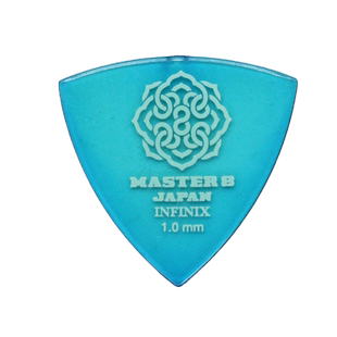 日本产Master 8 JAPAN半透明印花电吉他拨片速弹爵士民谣三角扫弦