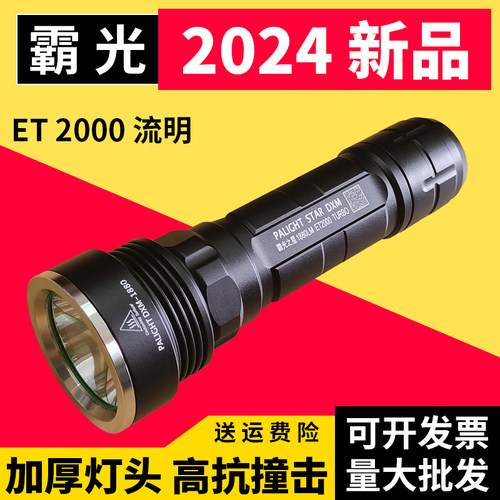 PALIGHT超亮远射led强光手电筒